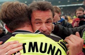A primeira Champions League de Hitzfeld foi no Dortmund